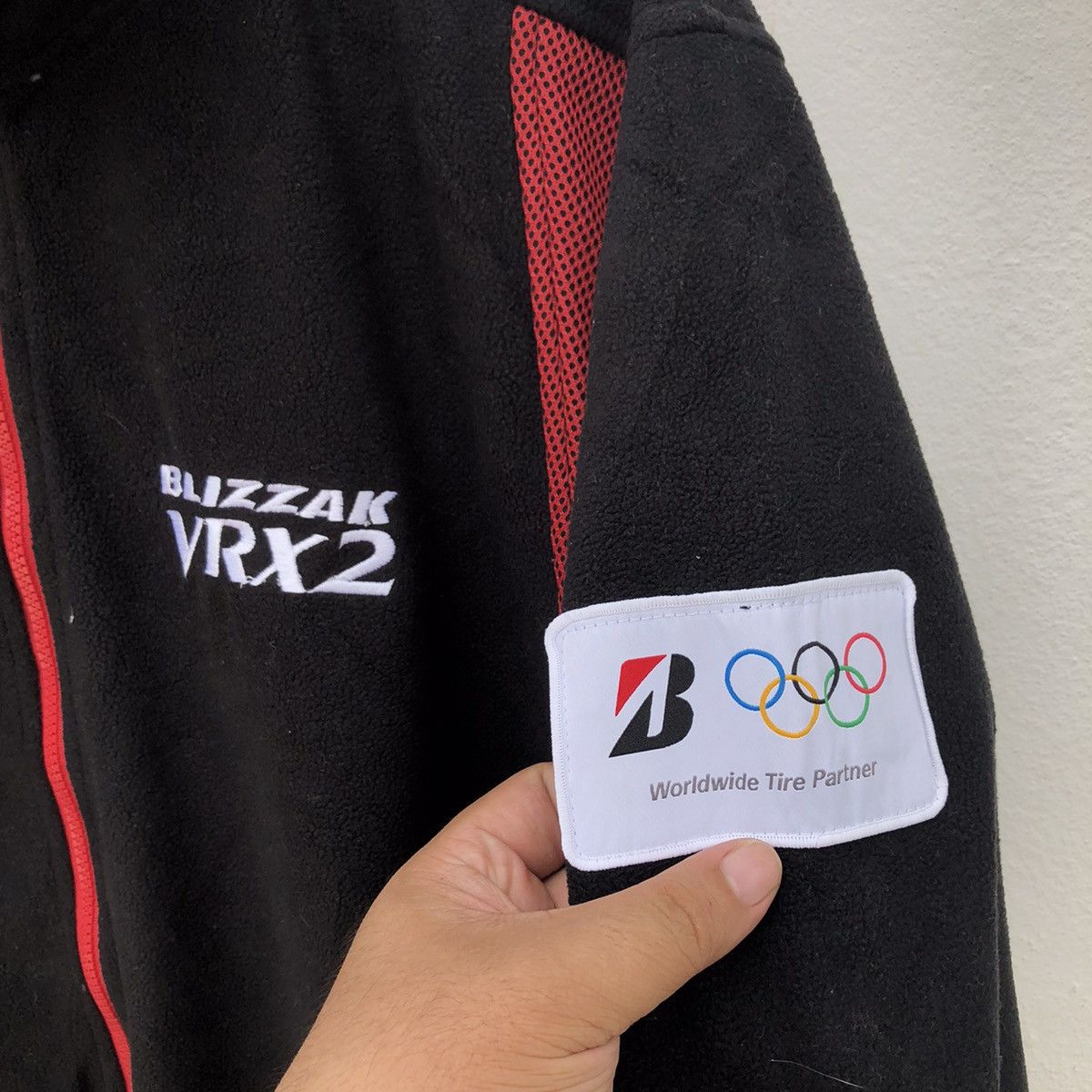 Japanese Brand BRIDGEESTONE BLIZZAK VRX2 ZIPPER JACKET OLYMPIC Size US M / EU 48-50 / 2 - 4 Thumbnail