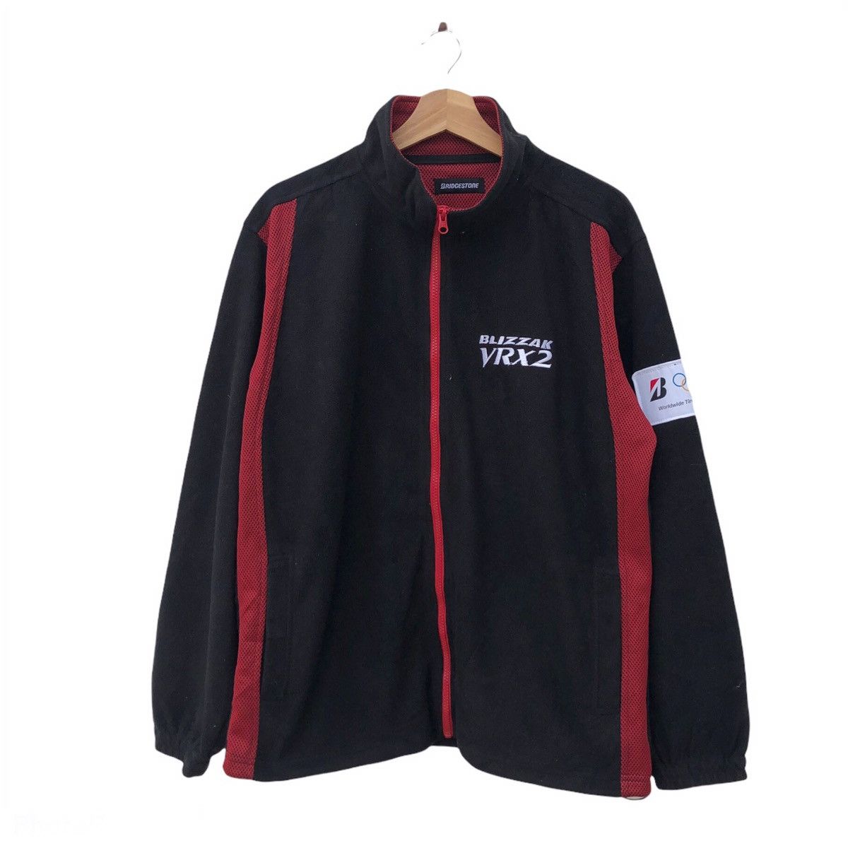 Japanese Brand BRIDGEESTONE BLIZZAK VRX2 ZIPPER JACKET OLYMPIC Size US M / EU 48-50 / 2 - 1 Thumbnail