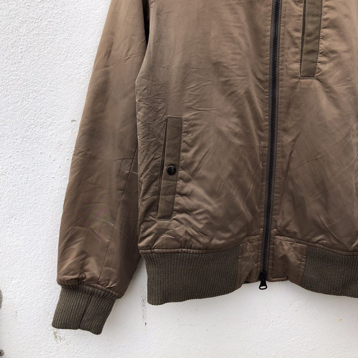 Japanese Brand MILITARY DESIGN UNITED ARROW THINSULATE BOMBER JACKET Size US M / EU 48-50 / 2 - 8 Thumbnail