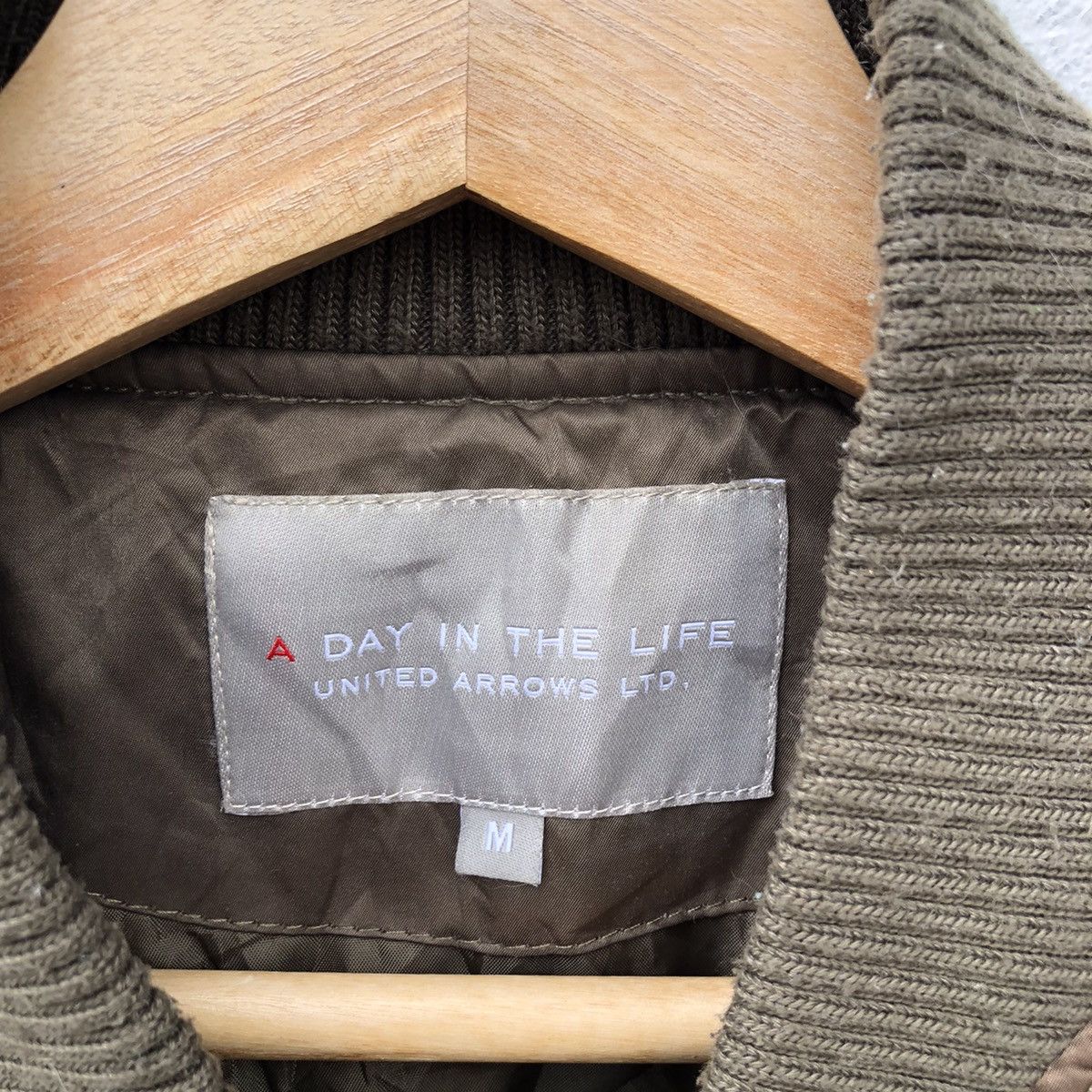 Japanese Brand MILITARY DESIGN UNITED ARROW THINSULATE BOMBER JACKET Size US M / EU 48-50 / 2 - 7 Thumbnail