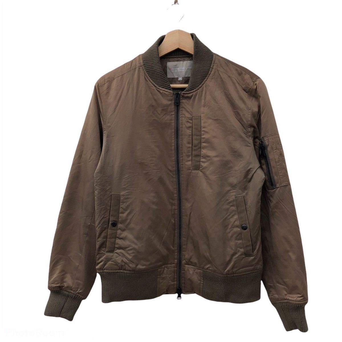 Japanese Brand MILITARY DESIGN UNITED ARROW THINSULATE BOMBER JACKET Size US M / EU 48-50 / 2 - 1 Thumbnail