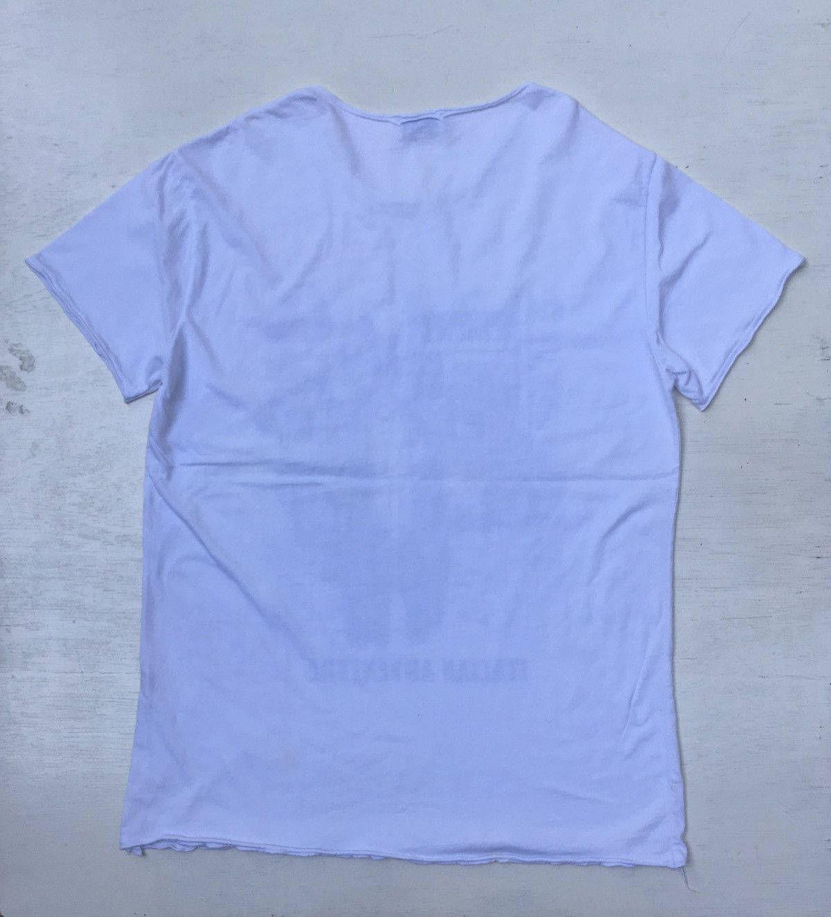 Vintage LAST DROP ‼️ VINTAGE ITALIAN ADVENTURE RAW HEM T-SHIRT Punk Size US L / EU 52-54 / 3 - 17 Thumbnail