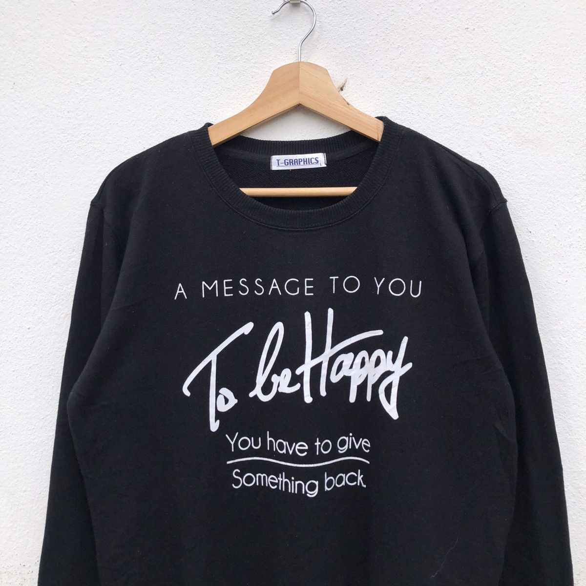 Japanese Brand ULTIMATE BLACK SWEATSHIRT MOTIVATED BIG LOGO Size US L / EU 52-54 / 3 - 3 Thumbnail
