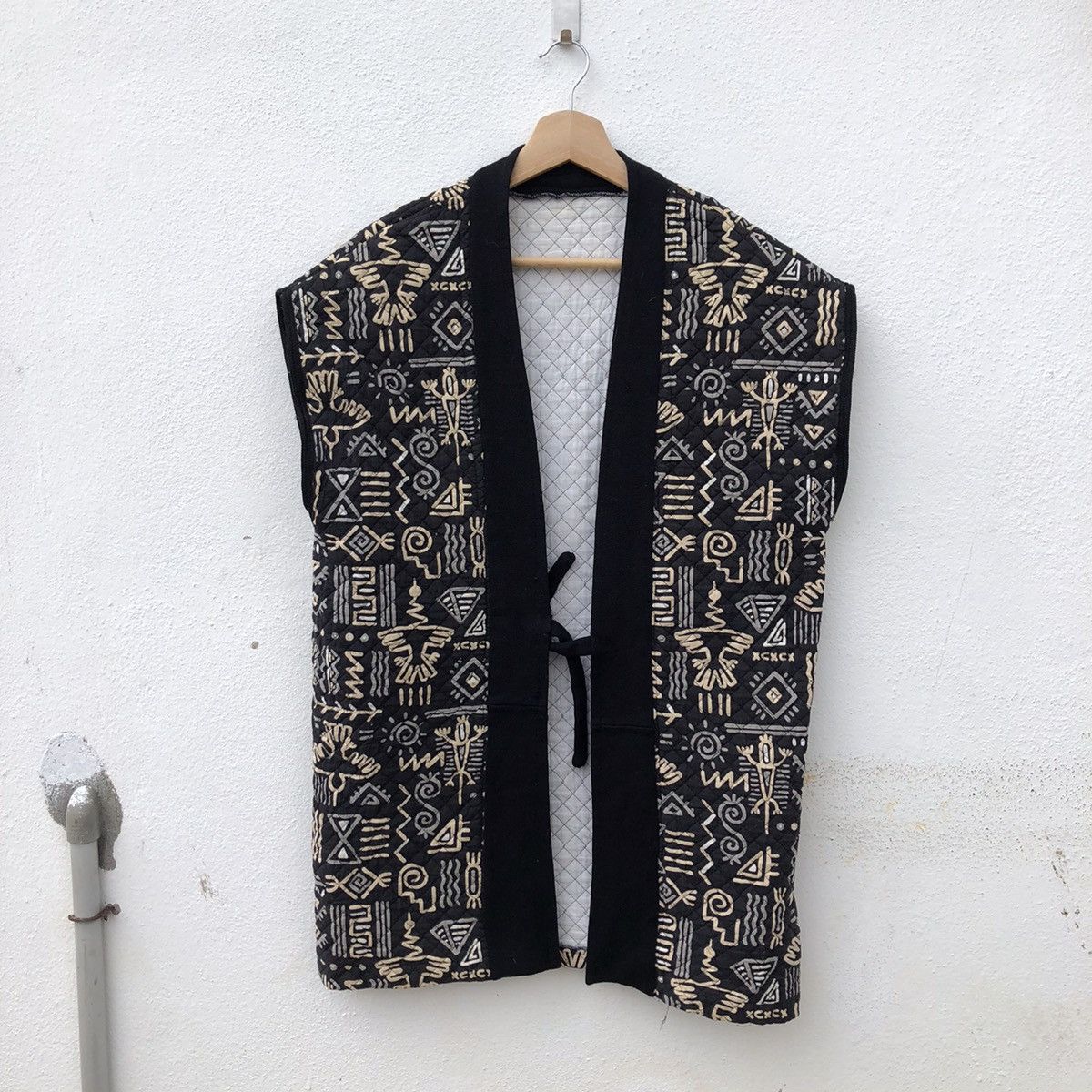 Japanese Brand JAPANESE TRADITIONAL VEST NICE AND RARE DESIGN FULL PRINT Size US M / EU 48-50 / 2 - 9 Thumbnail