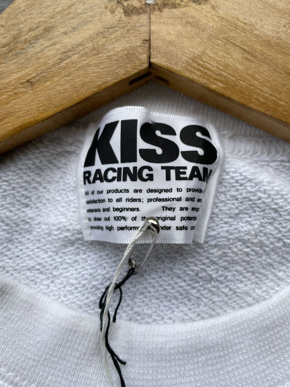 KISS Vintage Kiss Racing Raglan Crewneck Size US L / EU 52-54 / 3 - 16 Thumbnail