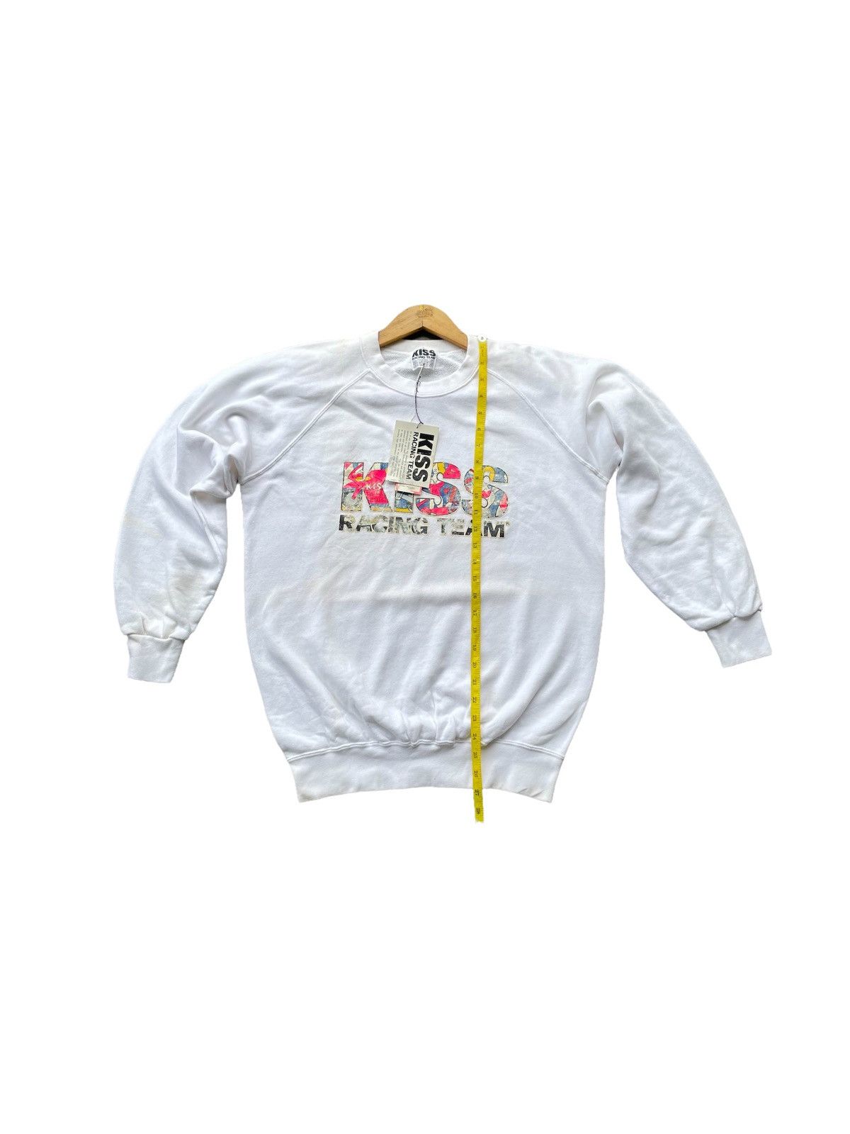 KISS Vintage Kiss Racing Raglan Crewneck Size US L / EU 52-54 / 3 - 3 Thumbnail