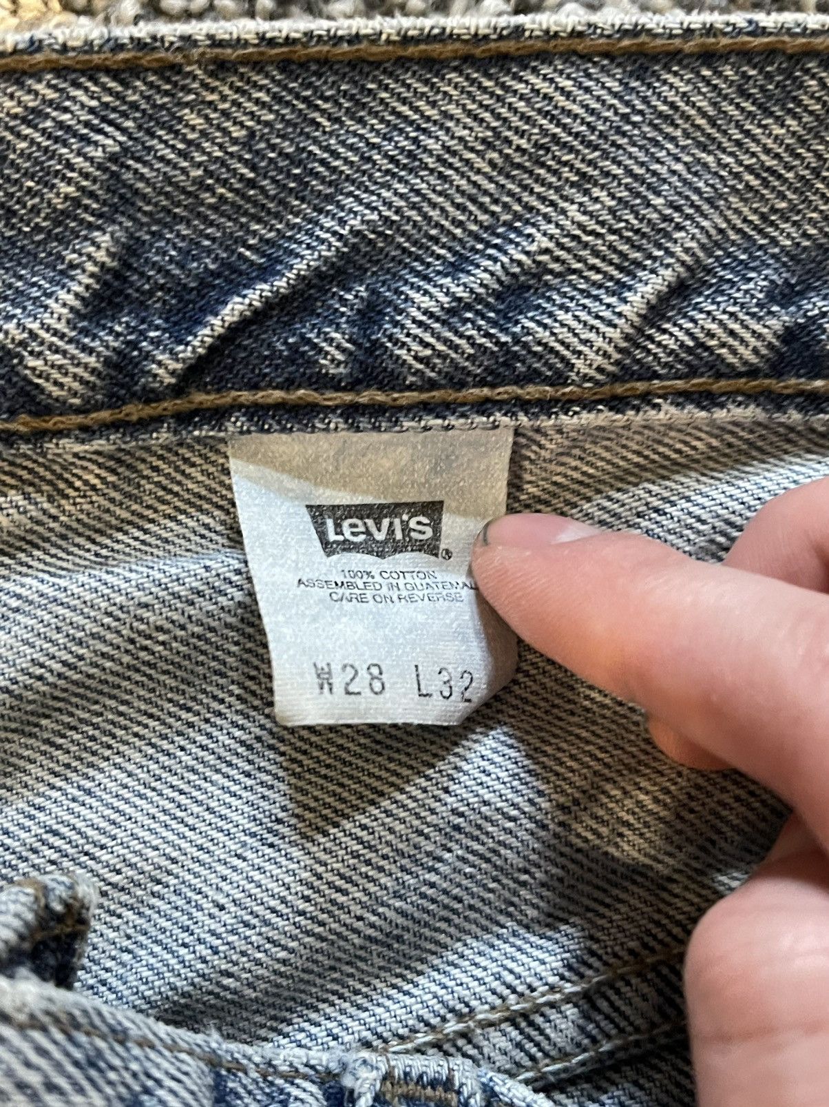 Levi's × Levi's Vintage Clothing × Vintage DEADSTOCK 90s Baggy Levis Size US 28 / EU 44 - 5 Thumbnail