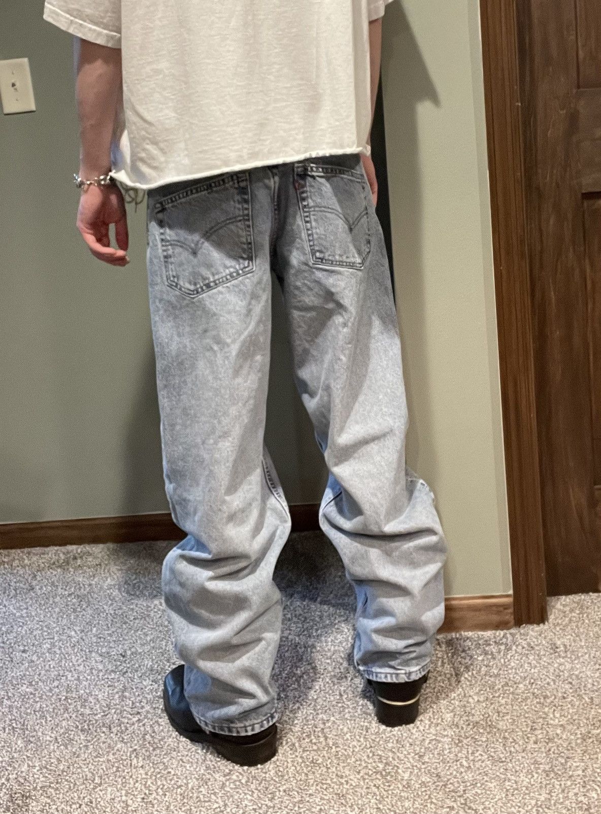 Levi's × Levi's Vintage Clothing × Vintage DEADSTOCK 90s Baggy Levis Size US 28 / EU 44 - 2 Thumbnail