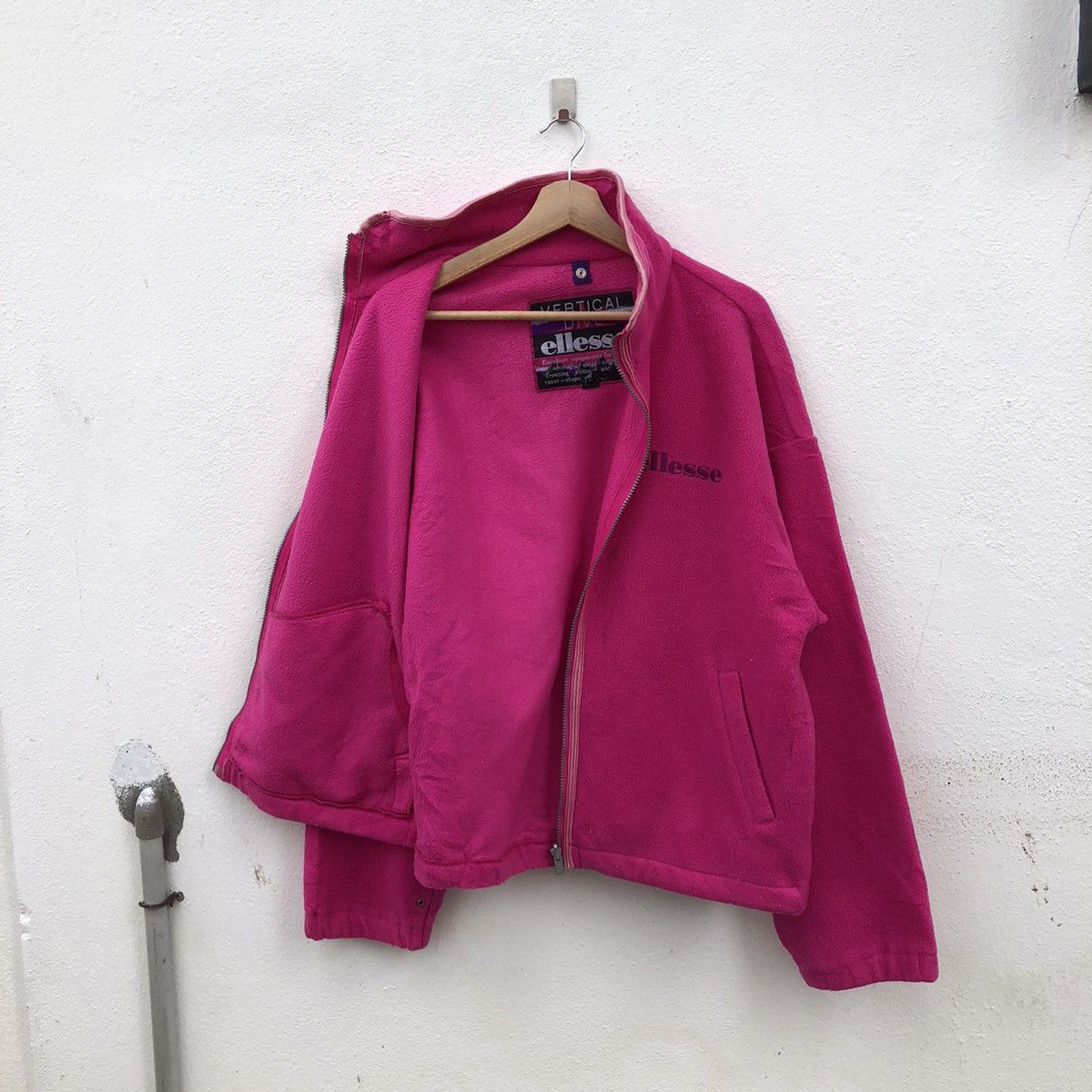 Ellesse × Japanese Brand ELLESSE ZIPPER JACKET FLEECE Size US L / EU 52-54 / 3 - 8 Thumbnail