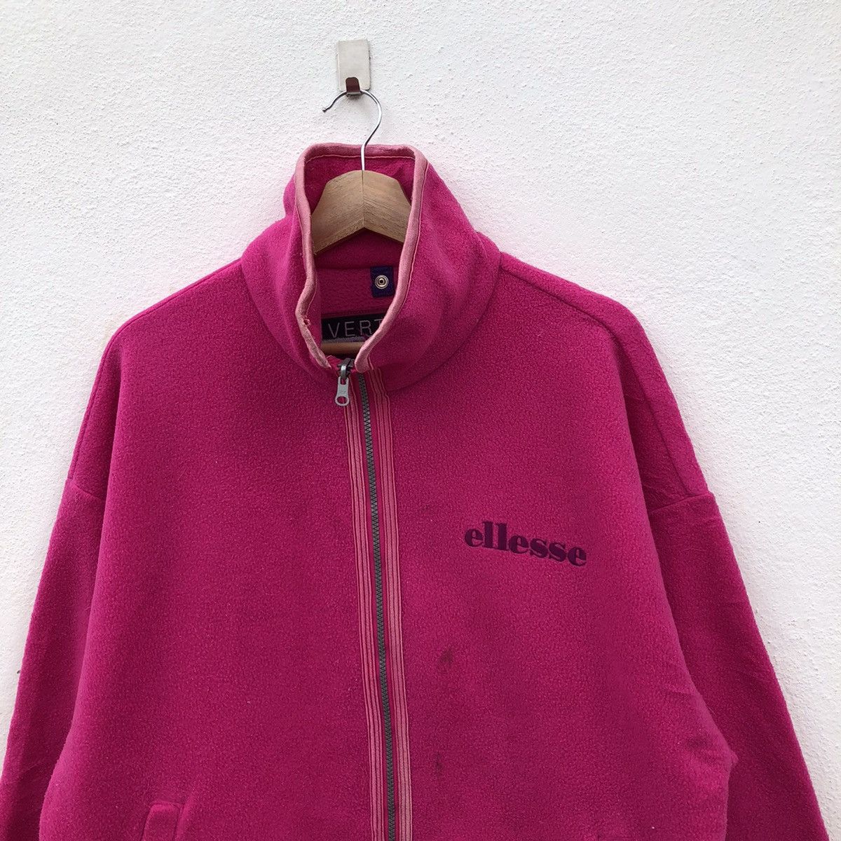 Ellesse × Japanese Brand ELLESSE ZIPPER JACKET FLEECE Size US L / EU 52-54 / 3 - 3 Thumbnail