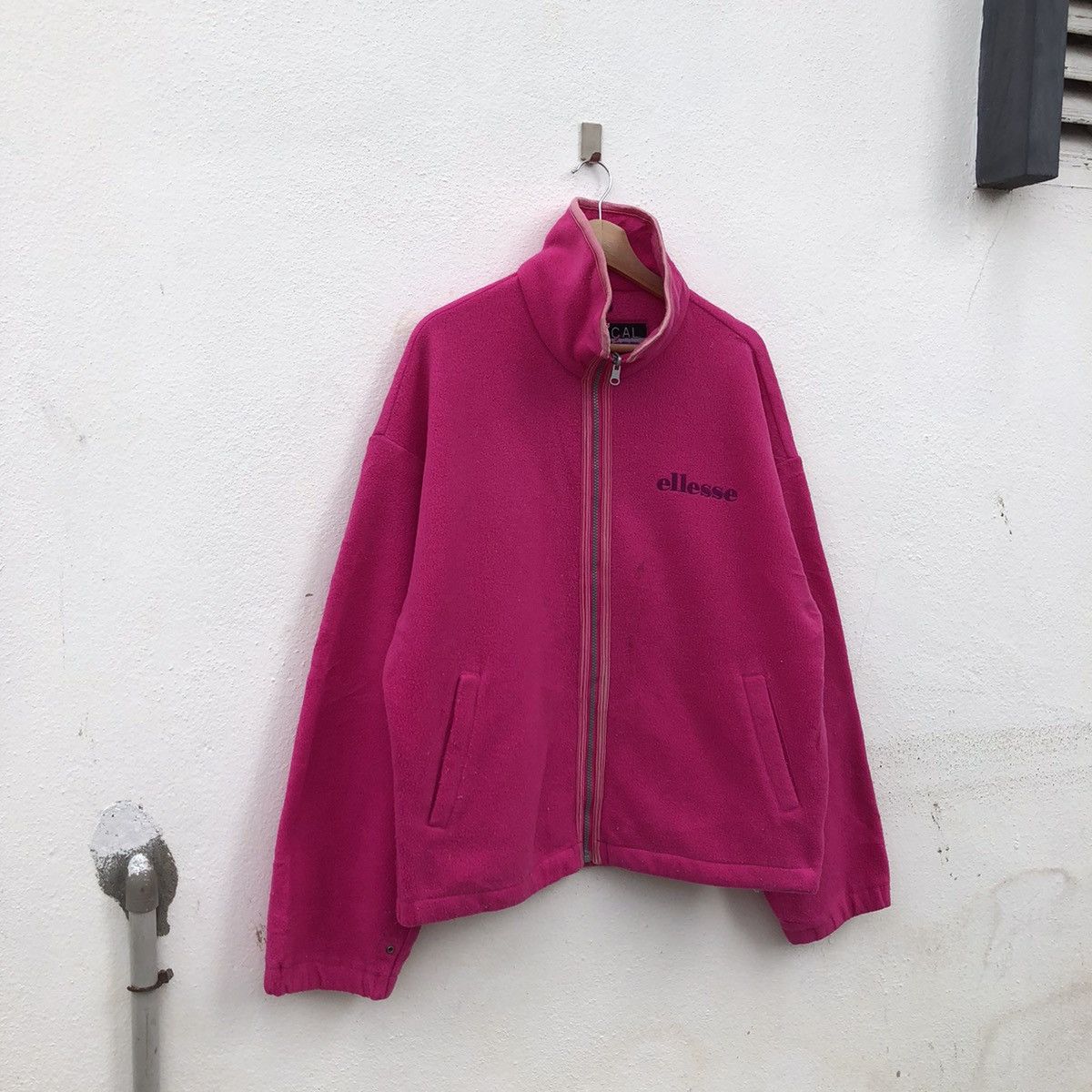 Ellesse × Japanese Brand ELLESSE ZIPPER JACKET FLEECE Size US L / EU 52-54 / 3 - 2 Thumbnail