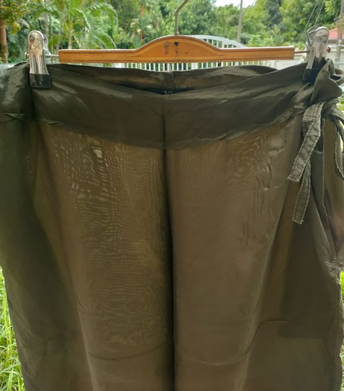 Yohji Yamamoto Y's Yohji Yamamoto Crop Pant Size 37" - 5 Thumbnail