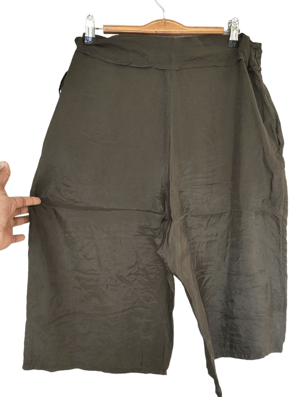 Yohji Yamamoto Y's Yohji Yamamoto Crop Pant Size 37" - 2 Thumbnail