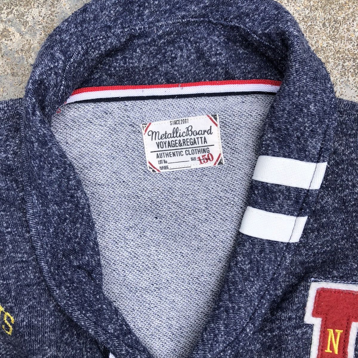 Japanese Brand LIGHT CARDIGAN RARE DESIGN METALLICBOARD YOYAGE & REGATTA Size US S / EU 44-46 / 1 - 7 Thumbnail