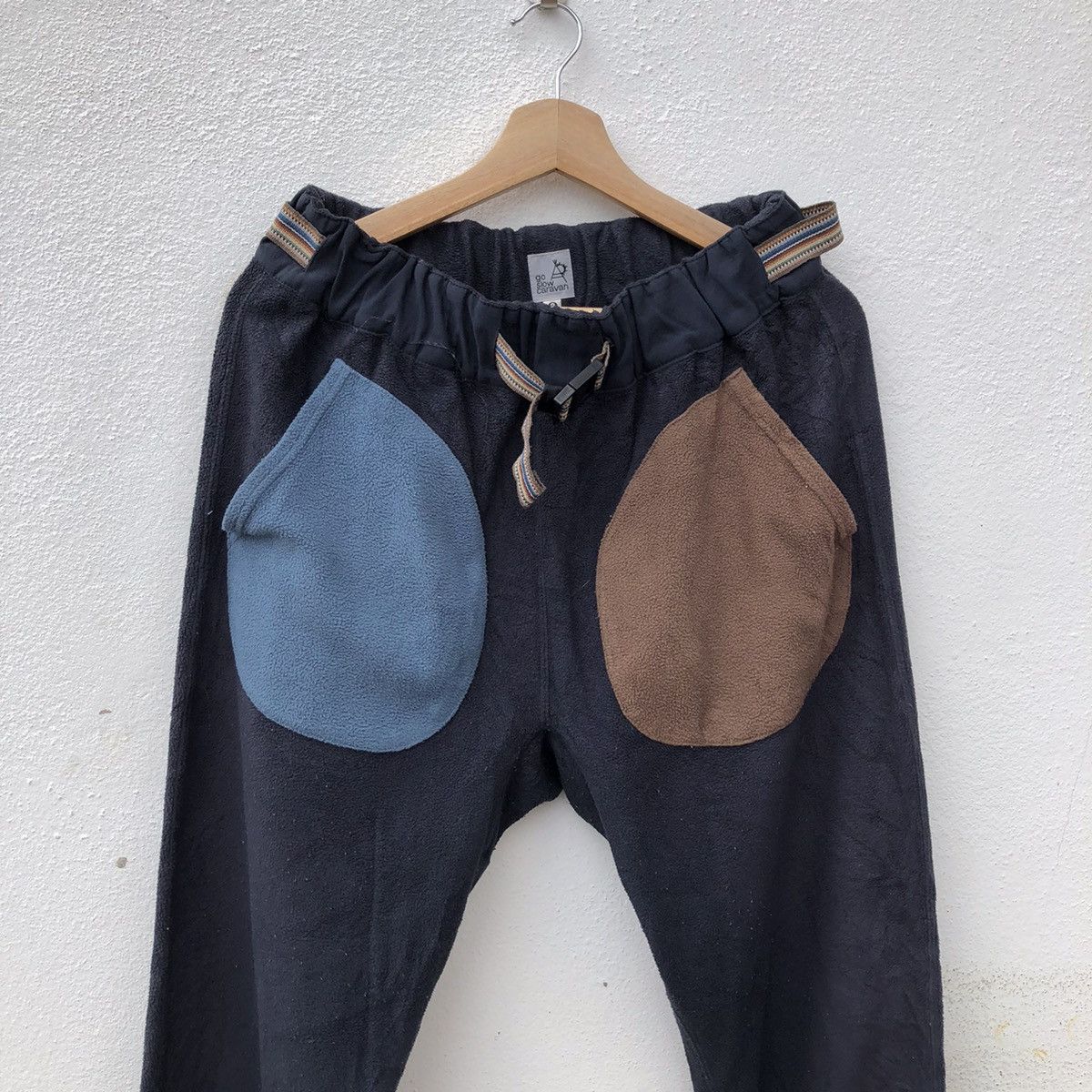 go slow caravan TRITONE COLOUR GO SLOW CARAVAN SWEATPANTS Size US 30 / EU 46 - 3 Thumbnail