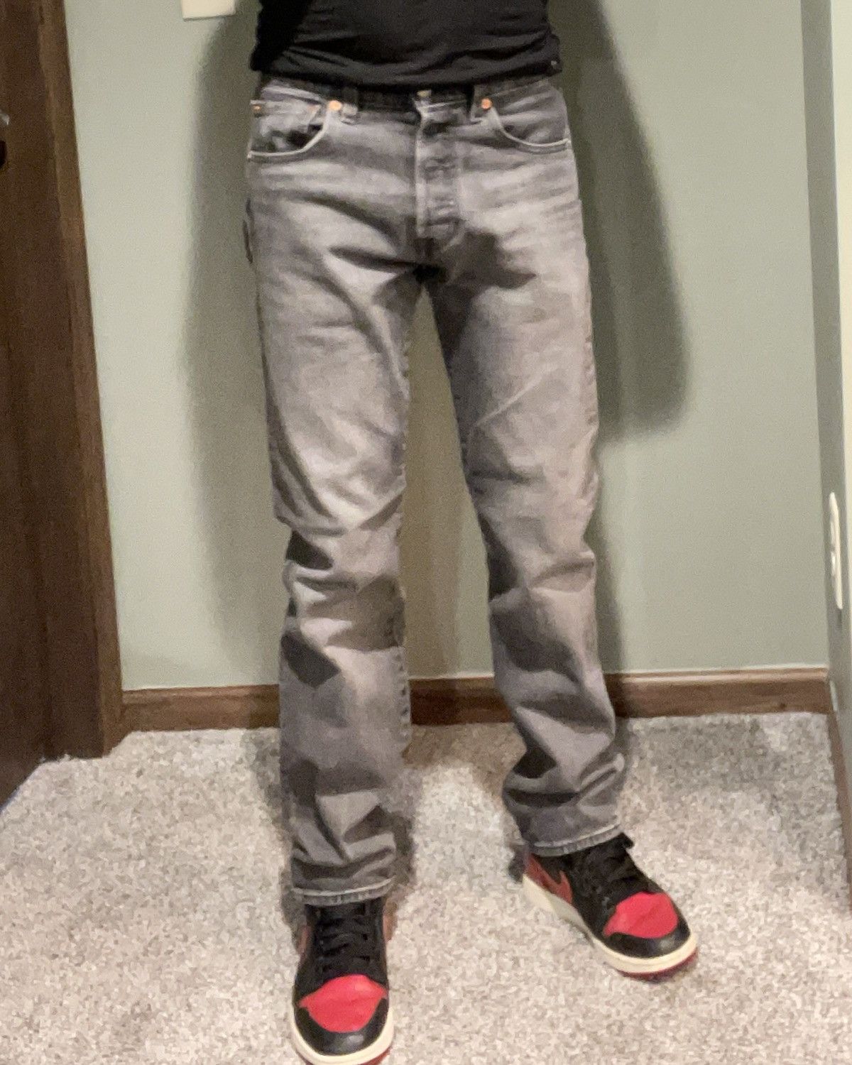 Levi's × Vintage Big E Faded Levis Premium 501 ‘93 28 x 32 Size US 28 / EU 44 - 1 Thumbnail