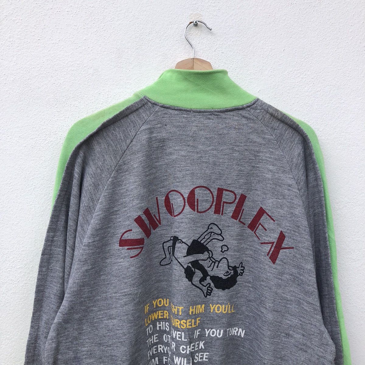 Japanese Brand VINTAGE SWOOPLEX COLLAR SWEATSHIRT RARE DESIGN BIG LOGO Size US L / EU 52-54 / 3 - 10 Thumbnail