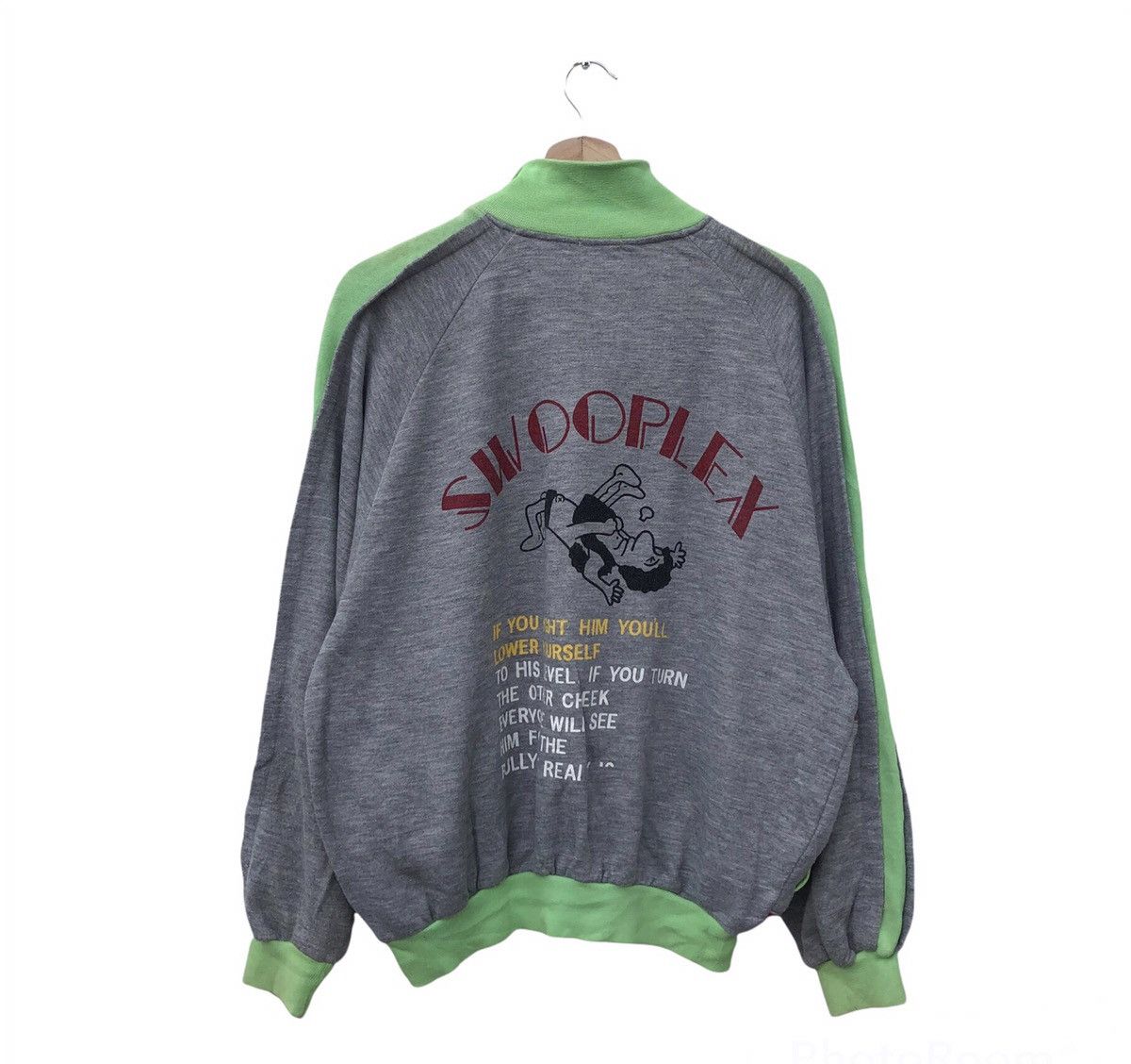 Japanese Brand VINTAGE SWOOPLEX COLLAR SWEATSHIRT RARE DESIGN BIG LOGO Size US L / EU 52-54 / 3 - 1 Thumbnail