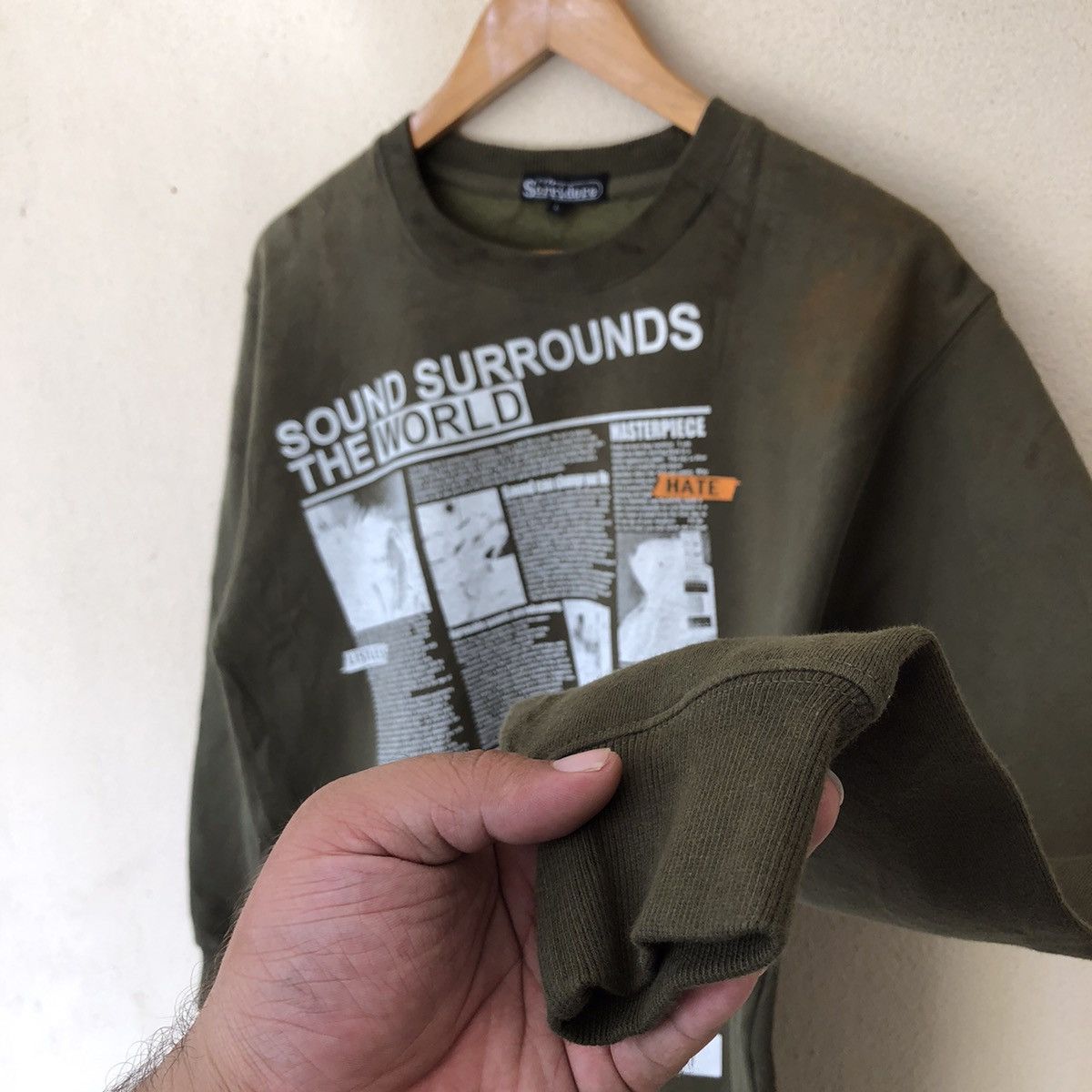 Japanese Brand SORRIDERE SWEATSHIRT BIG LOGO RARE DESIGN Size US L / EU 52-54 / 3 - 7 Thumbnail