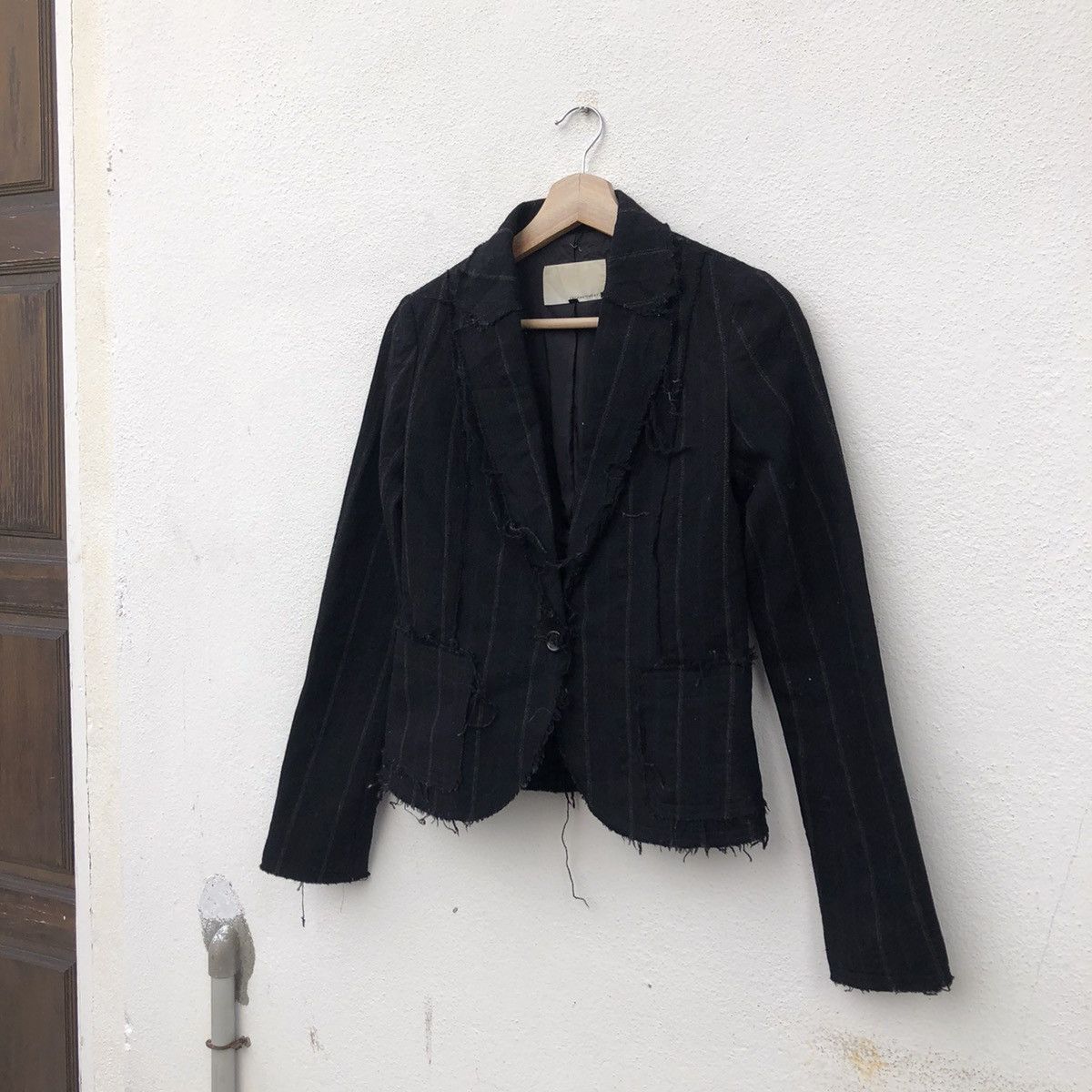 Enchantment CROPPED DISTRESSED JACKET ENCHANTEMENT MADE IN JAPAN Size US M / EU 48-50 / 2 - 2 Thumbnail