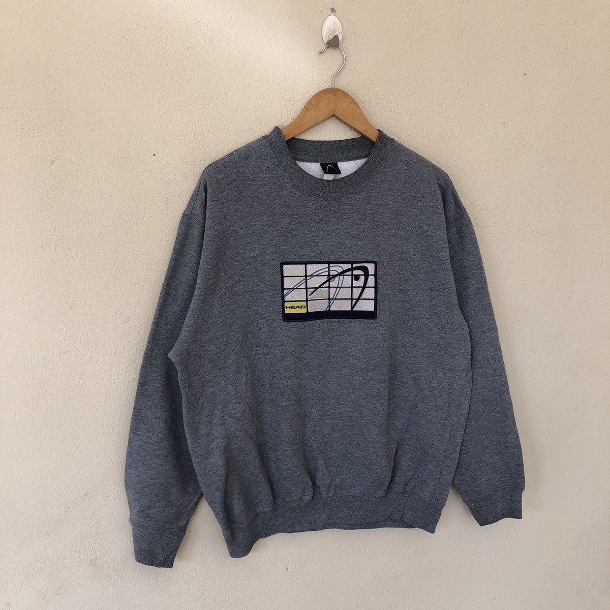 Japanese Brand VINTAGE HEAD SWEATSHIRT EMBROIDERED BIG LOGO Size US M / EU 48-50 / 2 - 2 Thumbnail