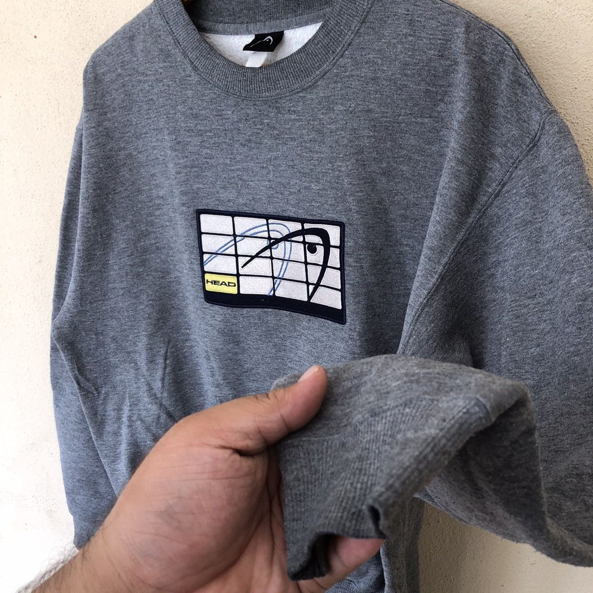 Japanese Brand VINTAGE HEAD SWEATSHIRT EMBROIDERED BIG LOGO Size US M / EU 48-50 / 2 - 4 Thumbnail