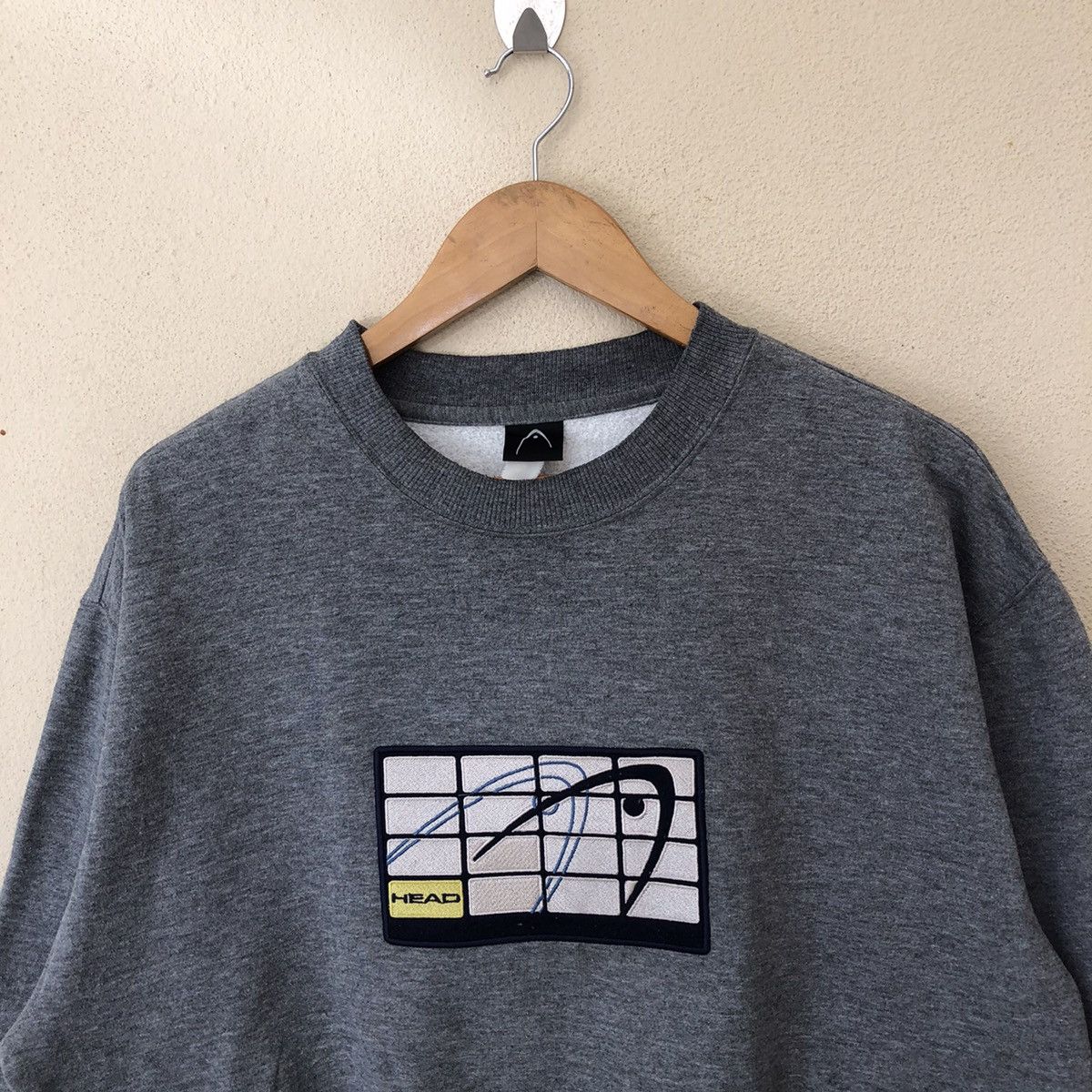 Japanese Brand VINTAGE HEAD SWEATSHIRT EMBROIDERED BIG LOGO Size US M / EU 48-50 / 2 - 3 Thumbnail