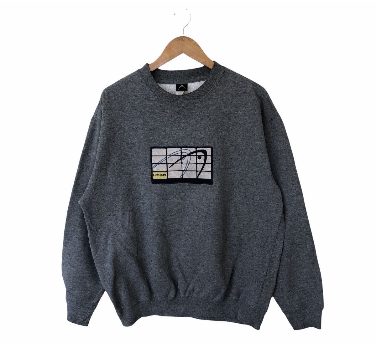 Japanese Brand VINTAGE HEAD SWEATSHIRT EMBROIDERED BIG LOGO Size US M / EU 48-50 / 2 - 1 Thumbnail