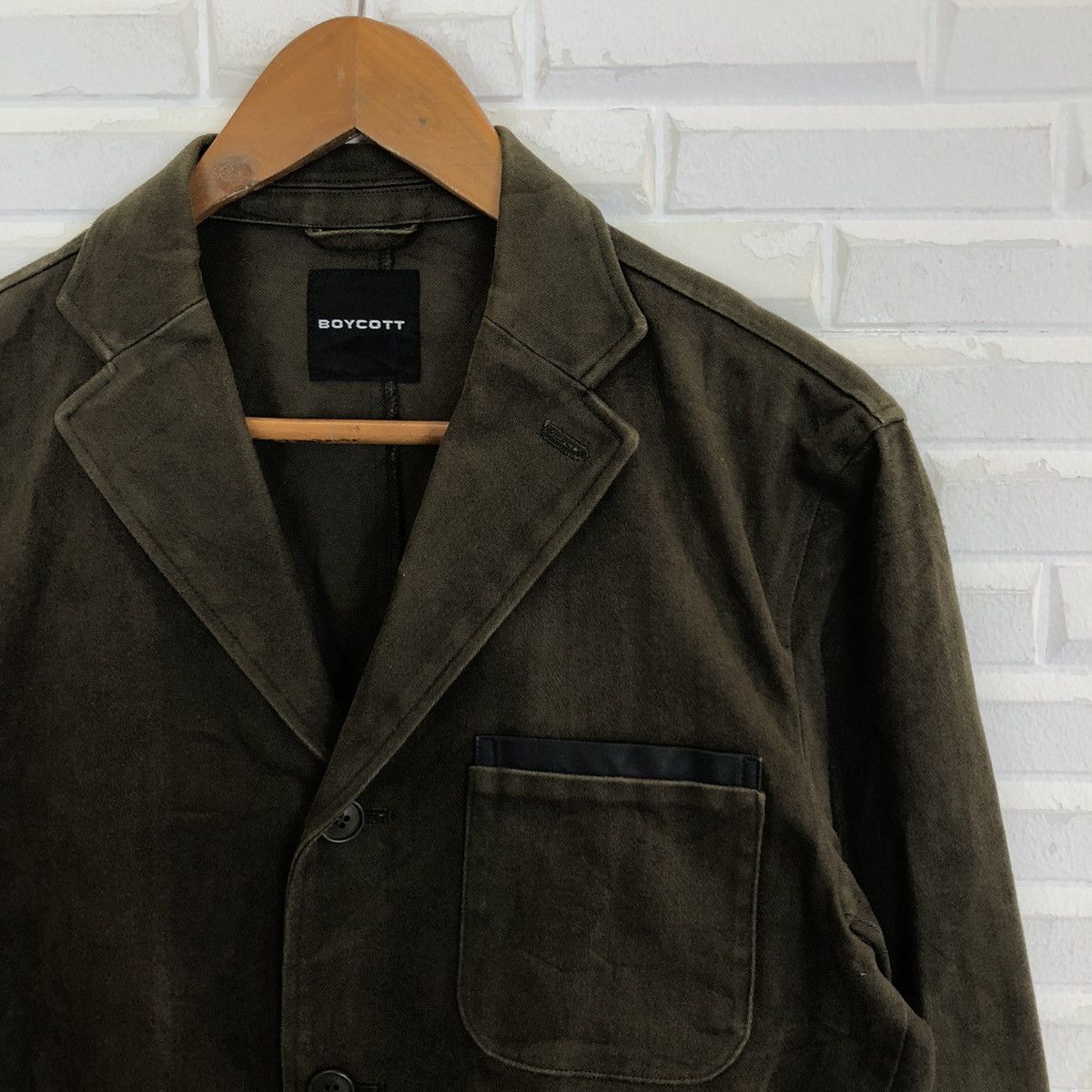 Boycott × Japanese Brand VINTAGE HIKORY CHORE JACKET MULTI POCKET BOYCOTT Size US M / EU 48-50 / 2 - 5 Thumbnail