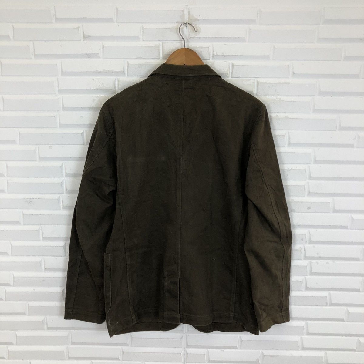 Boycott × Japanese Brand VINTAGE HIKORY CHORE JACKET MULTI POCKET BOYCOTT Size US M / EU 48-50 / 2 - 8 Thumbnail