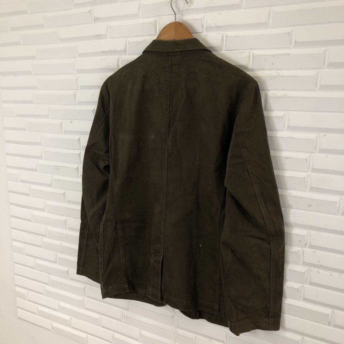 Boycott × Japanese Brand VINTAGE HIKORY CHORE JACKET MULTI POCKET BOYCOTT Size US M / EU 48-50 / 2 - 9 Thumbnail