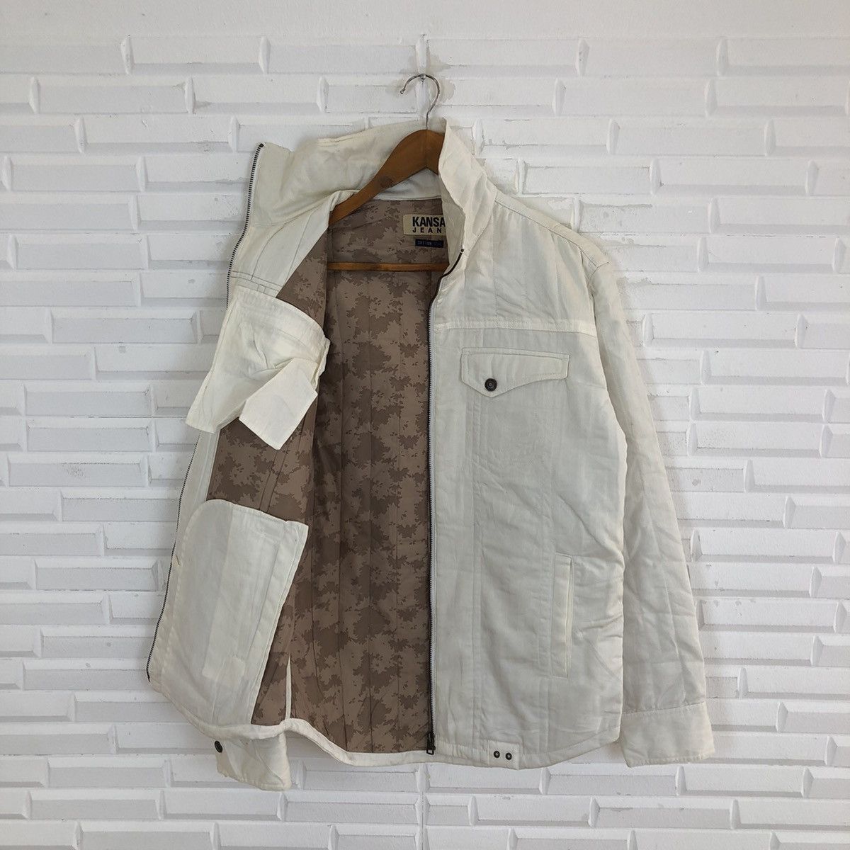 Japanese Brand RARE BIKER PARACHUTE MULTI POCKET KANSAI JEANS RARE LINING Size US M / EU 48-50 / 2 - 12 Thumbnail