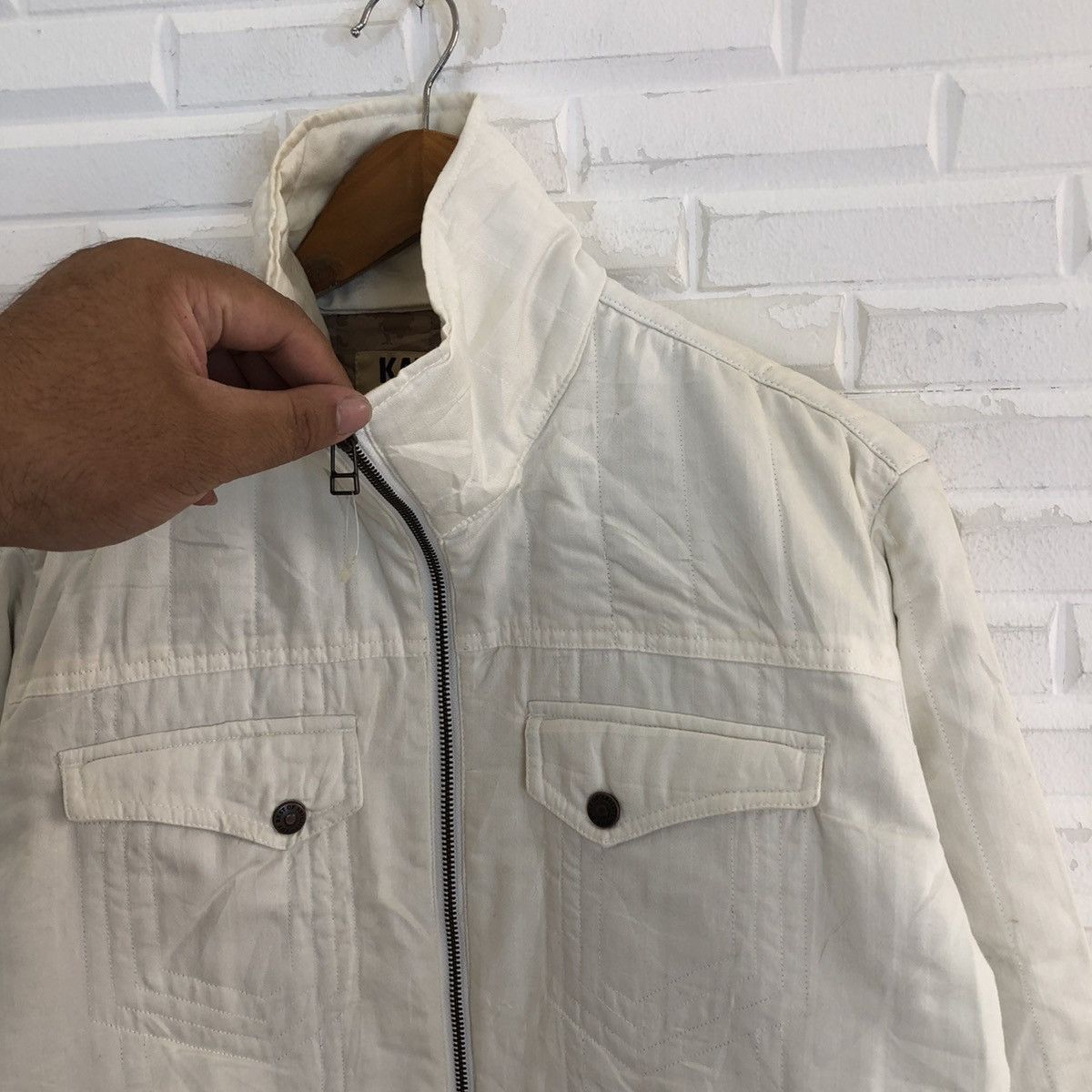 Japanese Brand RARE BIKER PARACHUTE MULTI POCKET KANSAI JEANS RARE LINING Size US M / EU 48-50 / 2 - 5 Thumbnail