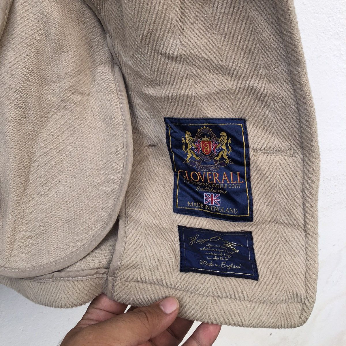 Gloverall VINTAGE GLOVERALL MADE IN ENGLAND WOOL DUFFLE JACKET Size US M / EU 48-50 / 2 - 9 Thumbnail