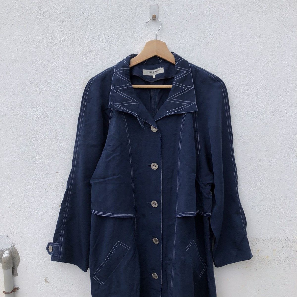 Japanese Brand FORE & MURE BY SUNROSE PROJECT LONG JACKET Size US M / EU 48-50 / 2 - 5 Thumbnail