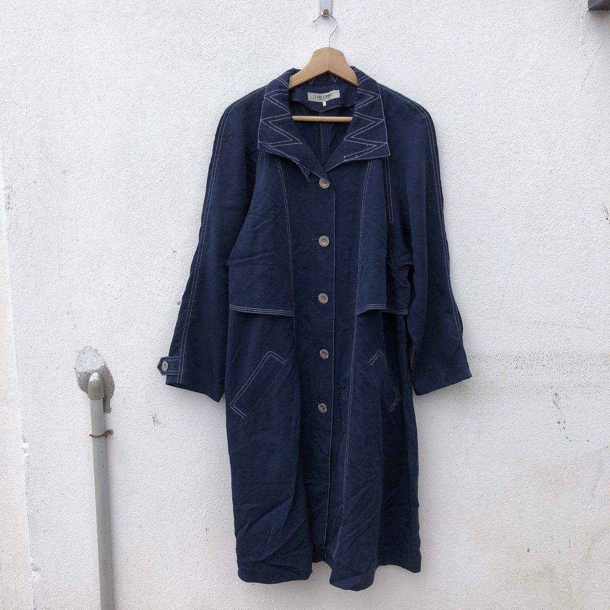 Japanese Brand FORE & MURE BY SUNROSE PROJECT LONG JACKET Size US M / EU 48-50 / 2 - 3 Thumbnail