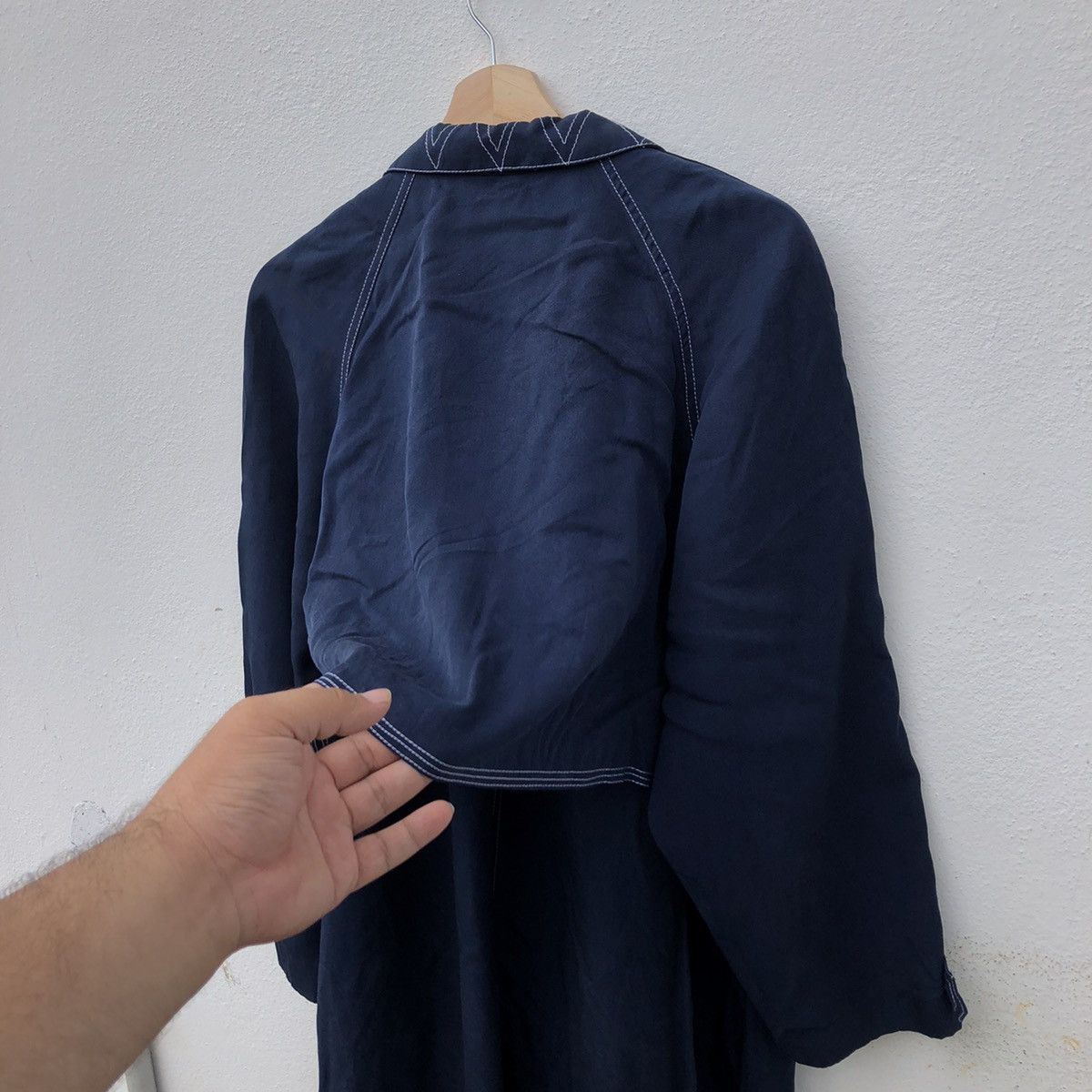 Japanese Brand FORE & MURE BY SUNROSE PROJECT LONG JACKET Size US M / EU 48-50 / 2 - 11 Thumbnail