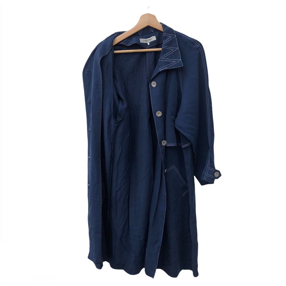 Japanese Brand FORE & MURE BY SUNROSE PROJECT LONG JACKET Size US M / EU 48-50 / 2 - 2 Thumbnail