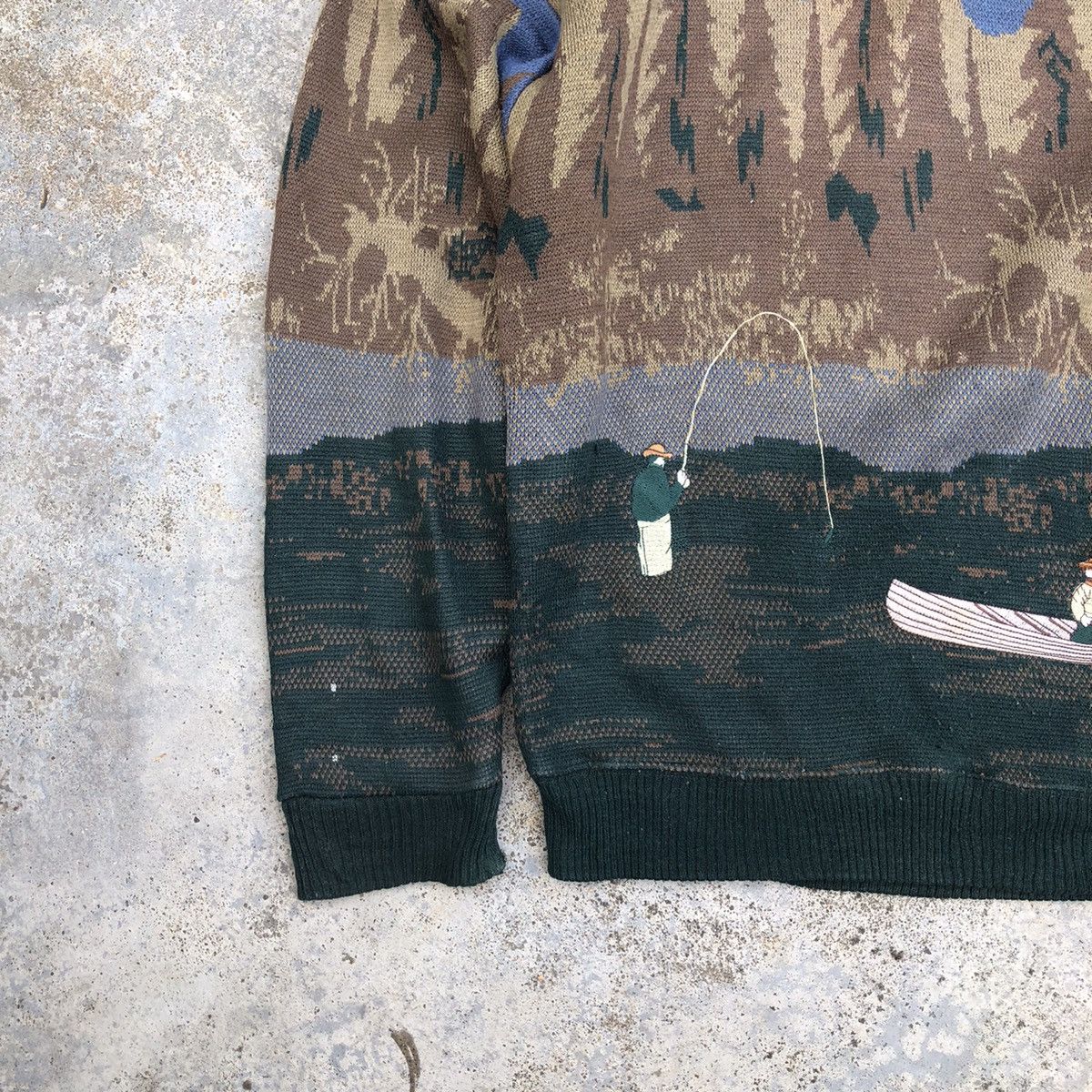 Japanese Brand 💥RARE VINTAGE PRINTED FLEECE SWEATSHIRT BIG LOGO Size US L / EU 52-54 / 3 - 5 Thumbnail