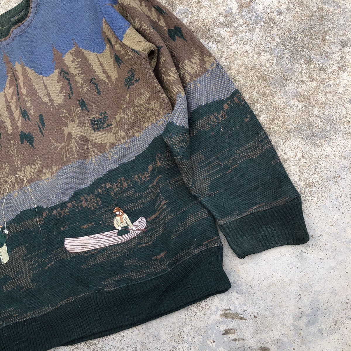 Japanese Brand 💥RARE VINTAGE PRINTED FLEECE SWEATSHIRT BIG LOGO Size US L / EU 52-54 / 3 - 6 Thumbnail