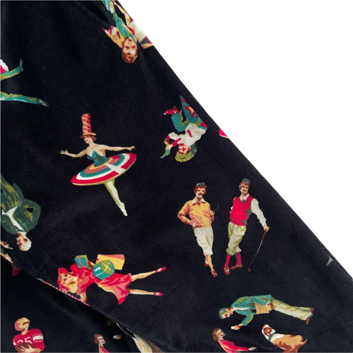 Junya Watanabe × Kenzo Kenzo Jungle European Velvet Monogram Pants Size US 26 / EU 42 - 7 Thumbnail