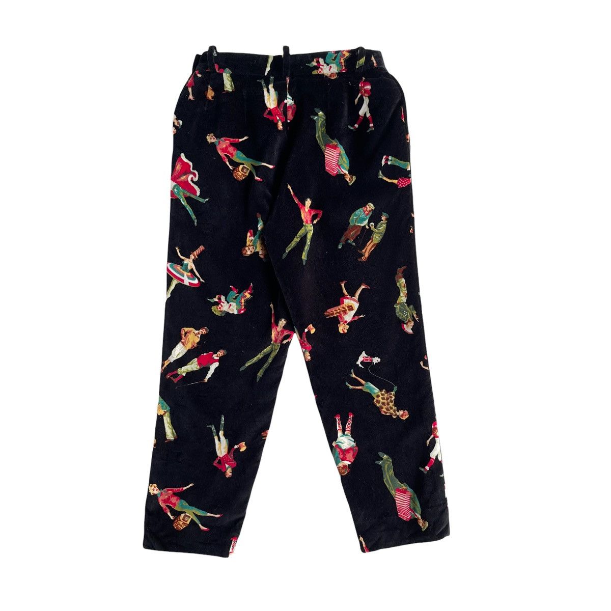 Junya Watanabe × Kenzo Kenzo Jungle European Velvet Monogram Pants Size US 26 / EU 42 - 2 Thumbnail