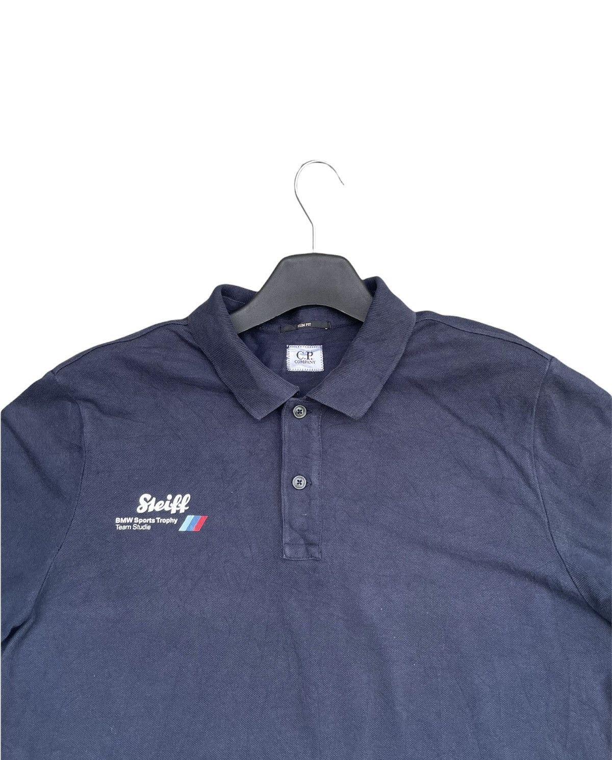 BMW CP Company x BMW Twin Trapped Polo Tshirt Size US L / EU 52-54 / 3 - 3 Thumbnail