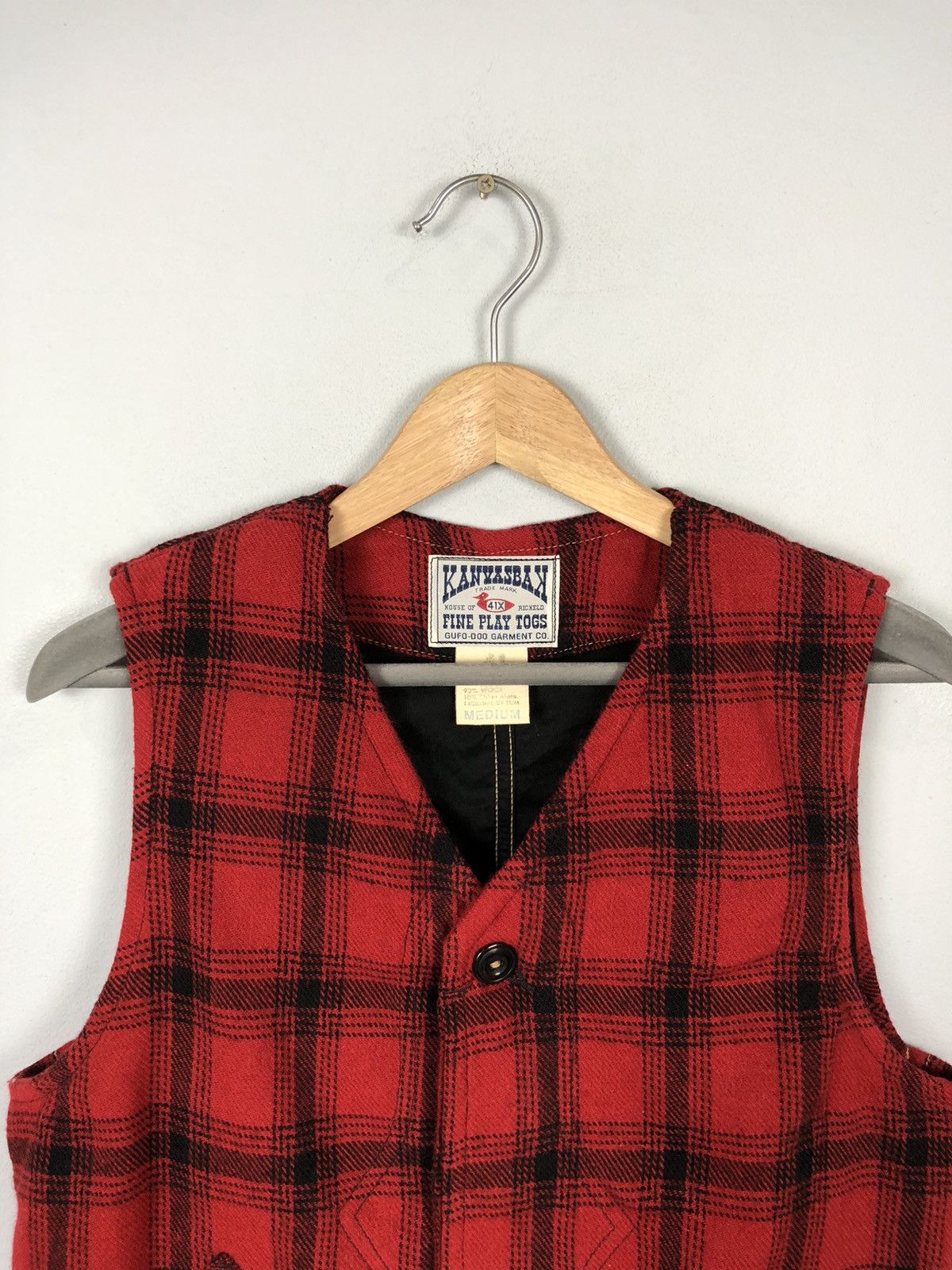 Japanese Brand × Vintage Kanyasbak Gufo OO Garment Tartan Check Jacket Size US M / EU 48-50 / 2 - 2 Thumbnail