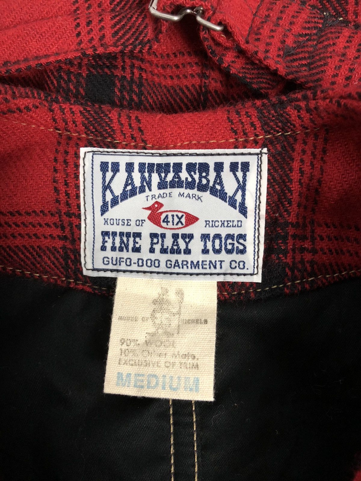 Japanese Brand × Vintage Kanyasbak Gufo OO Garment Tartan Check Jacket Size US M / EU 48-50 / 2 - 5 Thumbnail