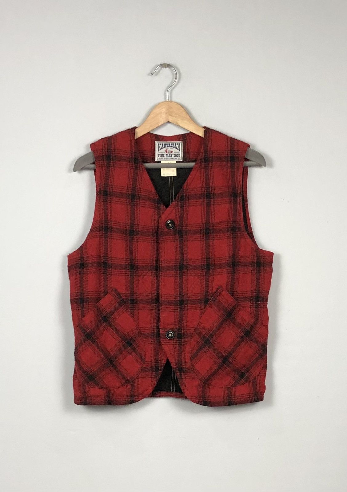Japanese Brand × Vintage Kanyasbak Gufo OO Garment Tartan Check Jacket Size US M / EU 48-50 / 2 - 1 Thumbnail