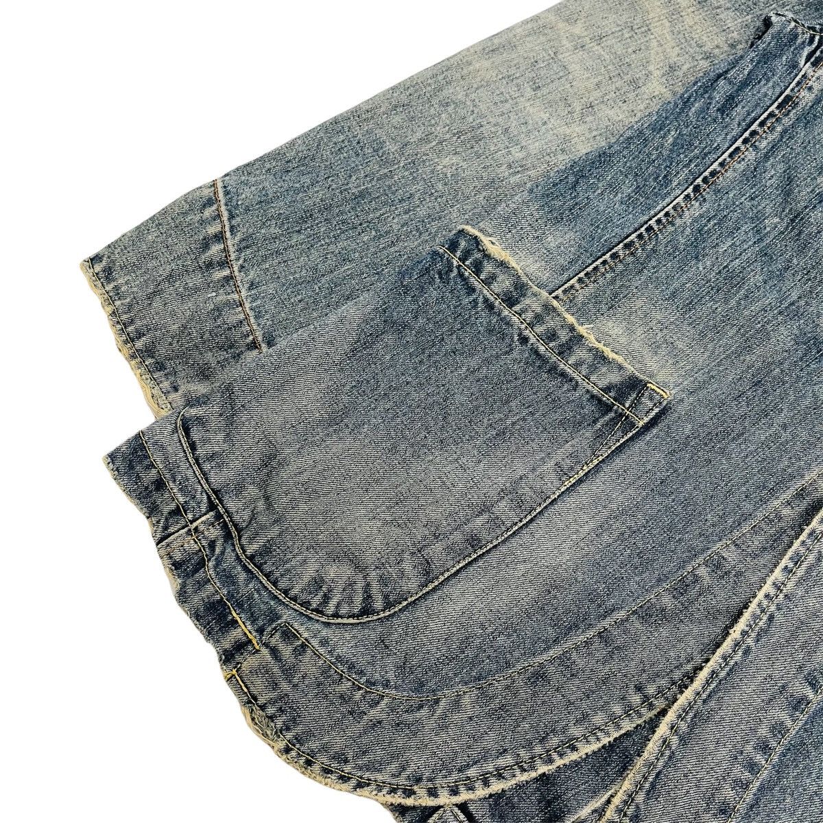Levi's × Vintage Vintage Levi's Distressed Mud Wash Denim Jacket Size US M / EU 48-50 / 2 - 4 Thumbnail