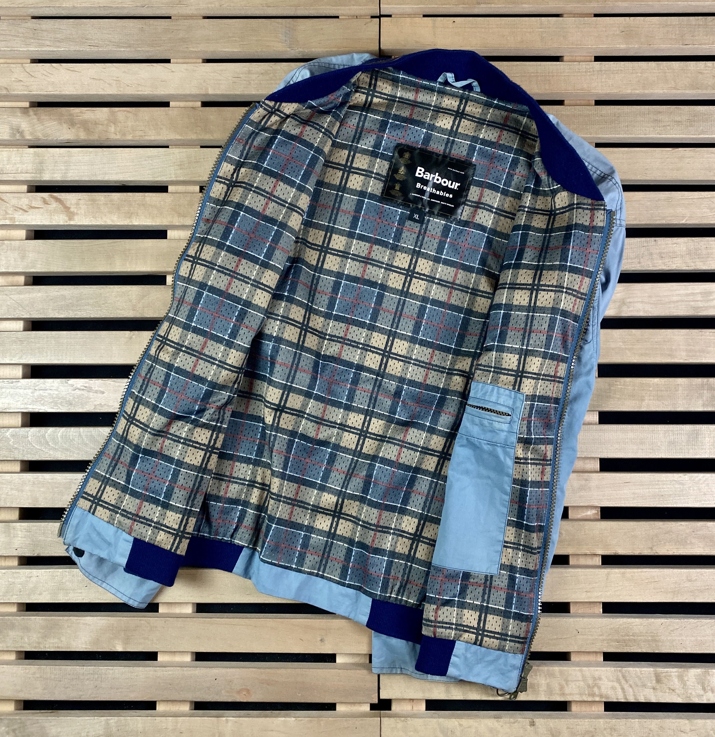 Barbour Bomber Jacket Barbour Breathables Vintage Size XL Durawax Size US XL / EU 56 / 4 - 6 Thumbnail