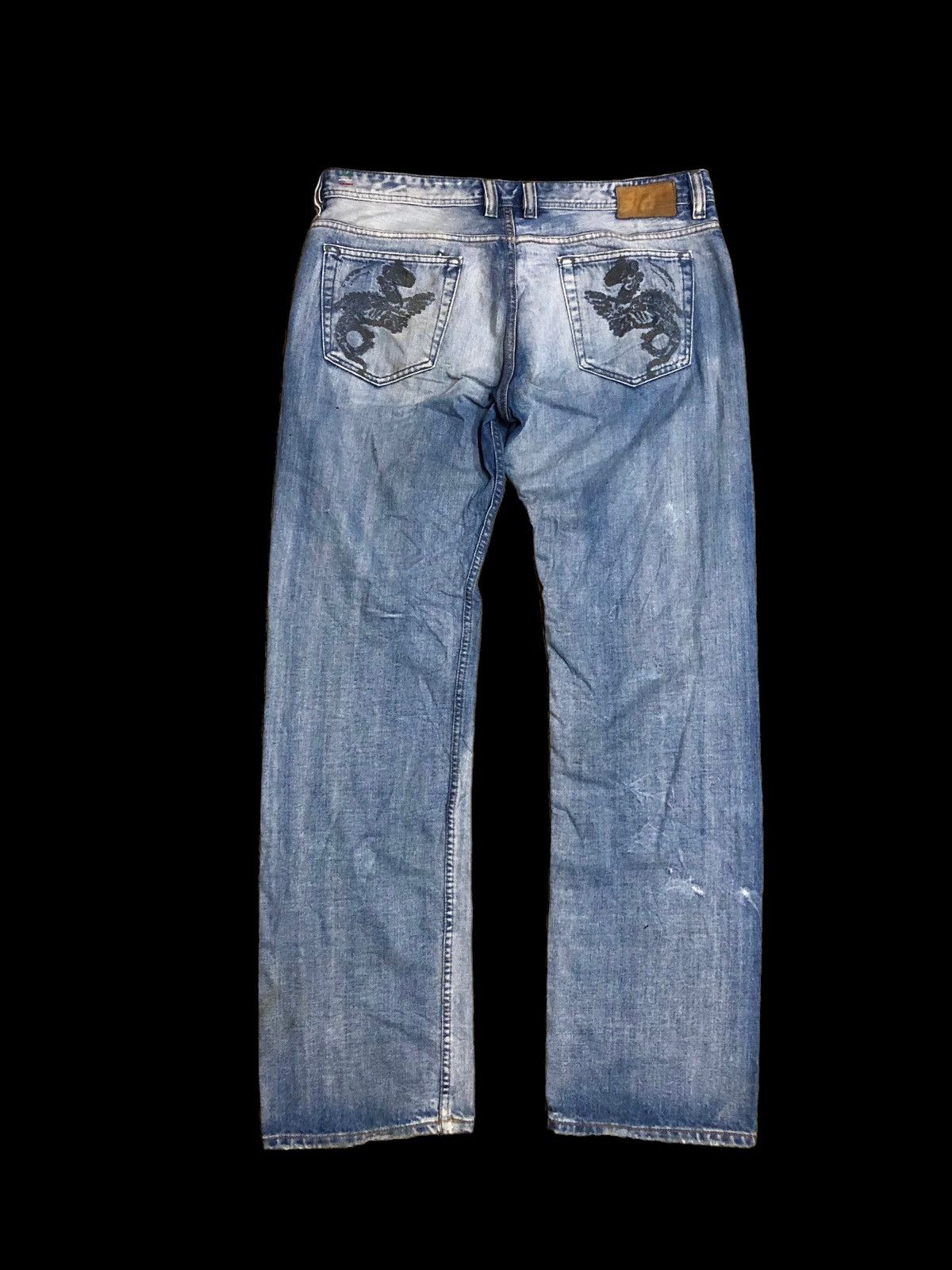 Diesel DIESEL VIKER WASHED BLUE JEANS Size US 38 / EU 54 - 2 Thumbnail