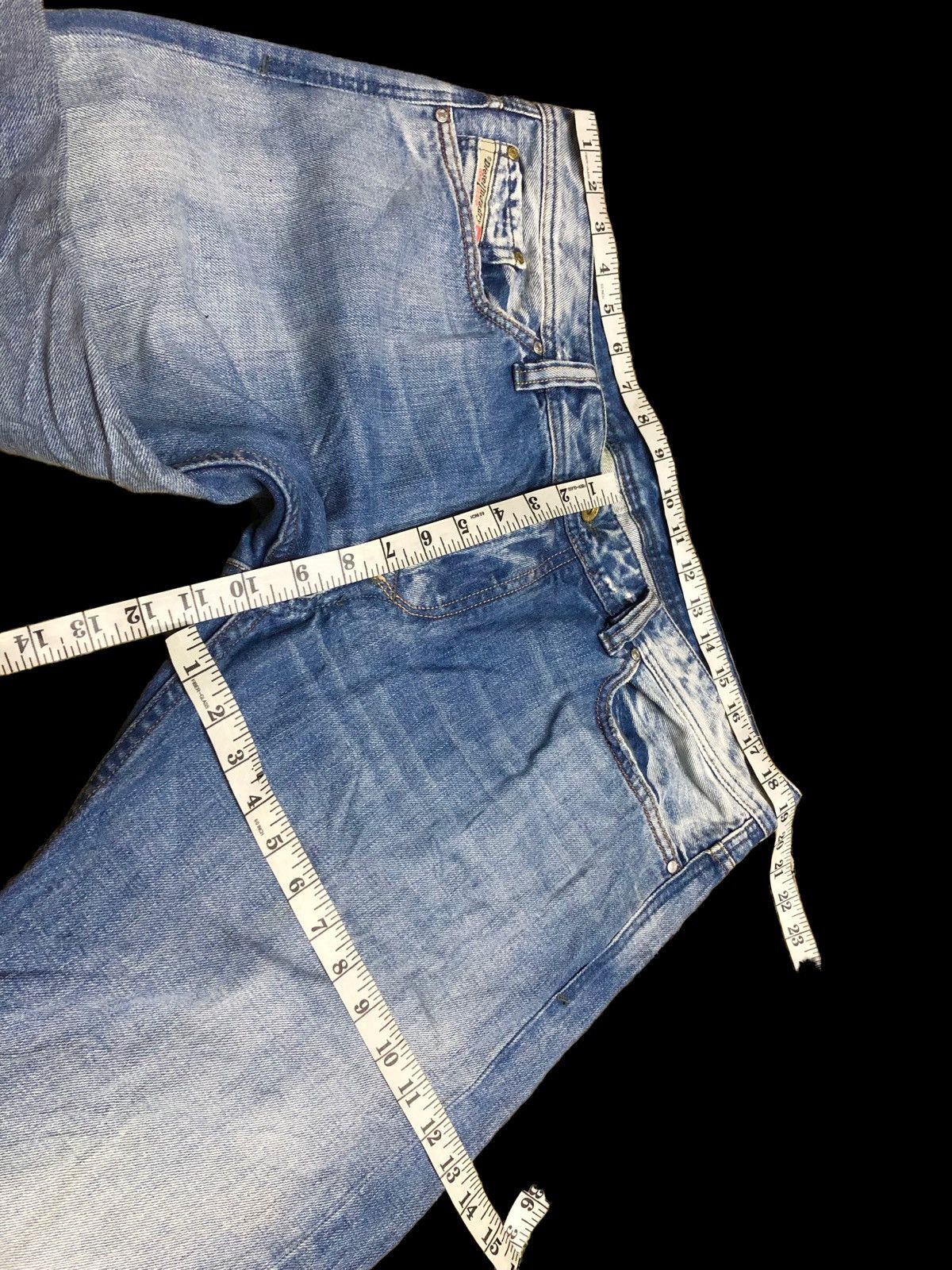 Diesel DIESEL VIKER WASHED BLUE JEANS Size US 38 / EU 54 - 8 Thumbnail